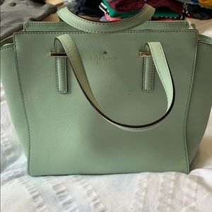 Mint green Kate spade purse